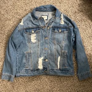 Forever 21 Basic Boyfriend Denim Jacket
